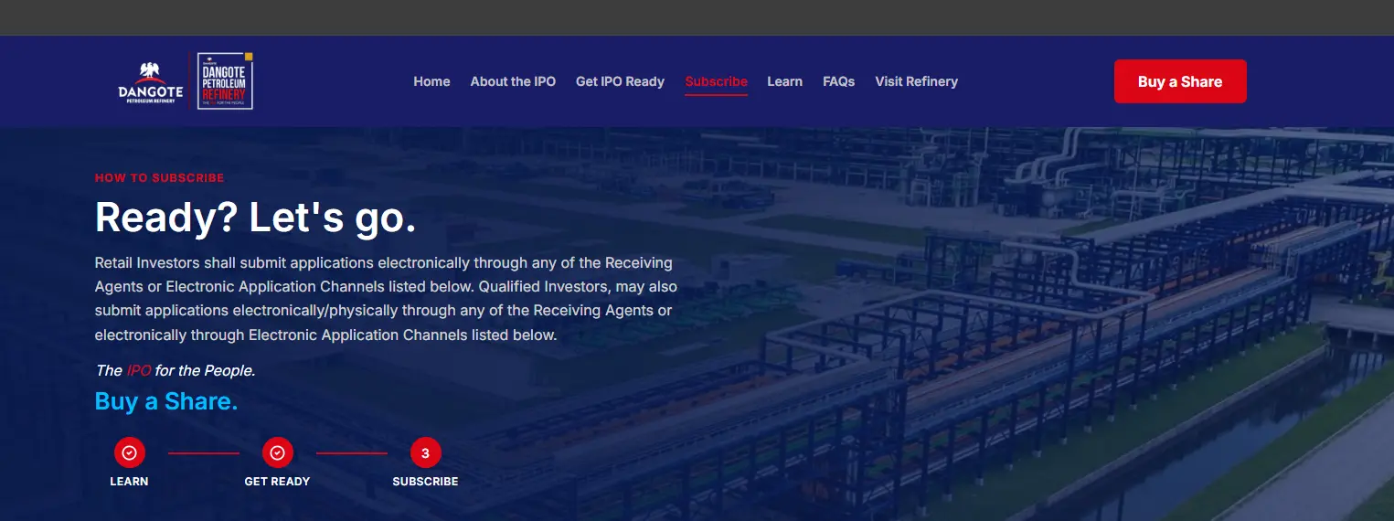 Dangote Refinery IPO 2026: Price, Minimum Shares, How to Buy and Key Details