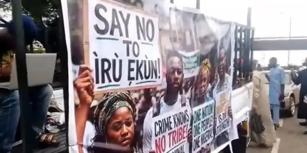 Iru Ekun Security Network: Protesters Raise Tribal Discrimination Concerns in Oyo