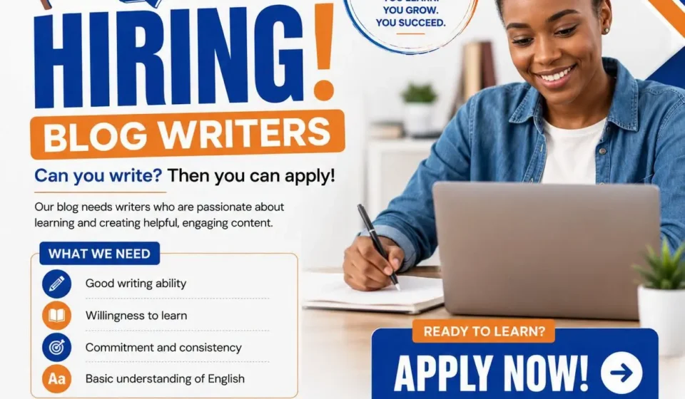 Learnitpedia Is Hiring Blog Writers: Requirements, SEO Skills, Pay & How to Apply