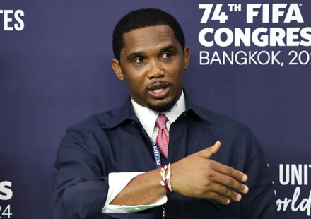 Samuel Eto’o Urges African Football Federations to Support FIFA President Gianni Infantino