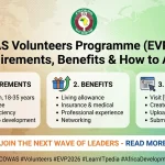 ECOWAS Volunteers Programme (EVP) 2026 - Requirements, Benefits and How to Apply