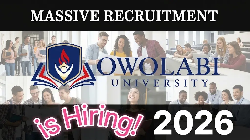 Owolabi University Recruitment 2026